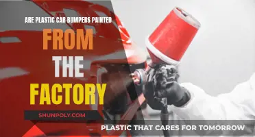 How Car Bumpers Get Their Color: Factory Paint Jobs