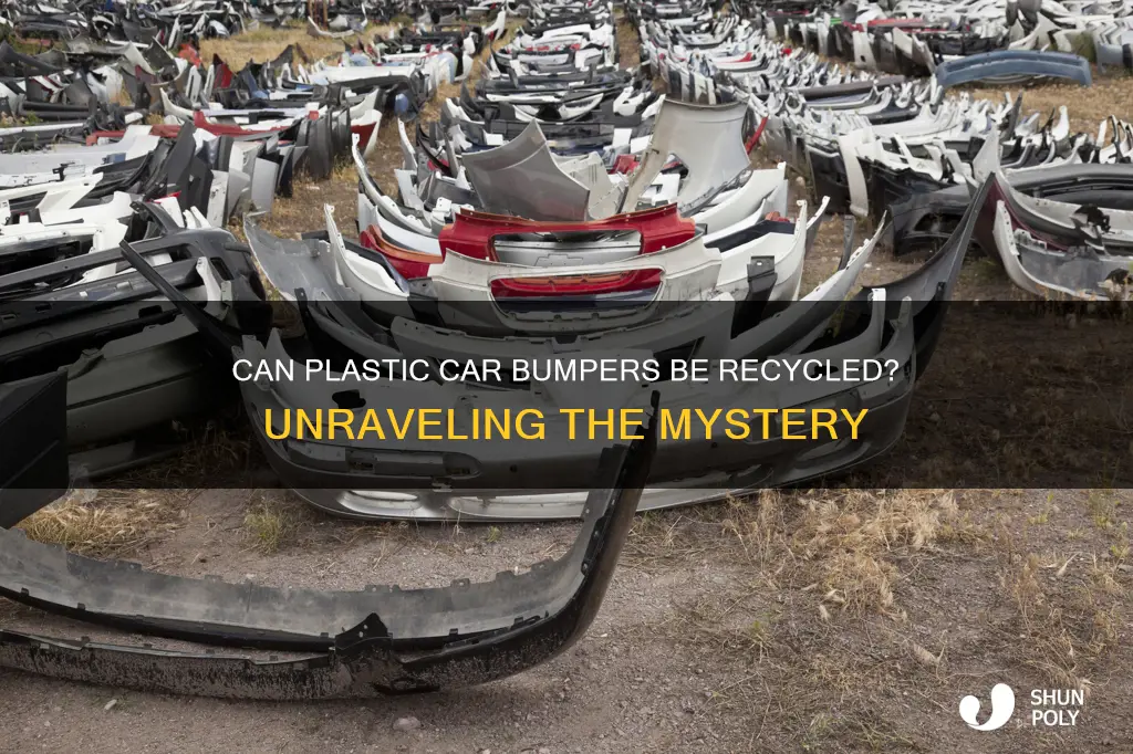 are plastic car bumpers recyclable