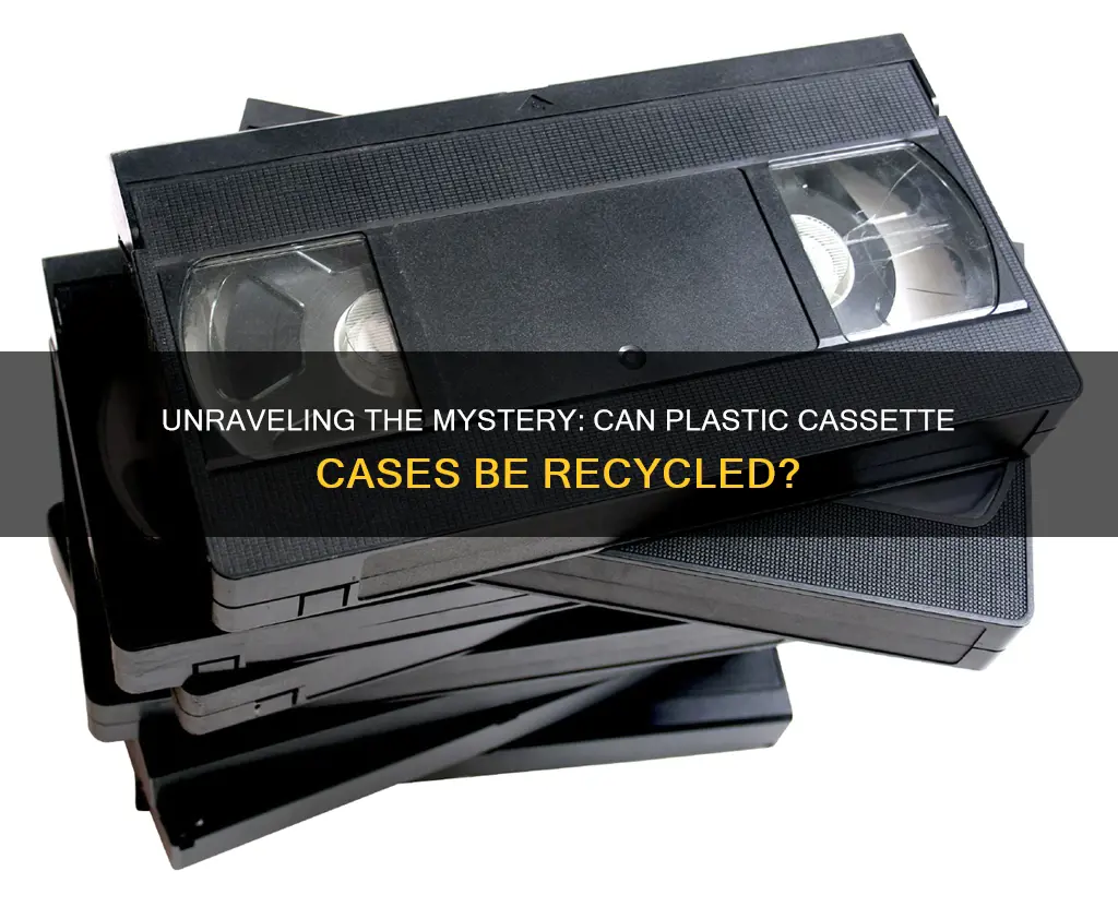 are plastic cassette cases recyclable