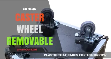 Can You Remove Plastic Caster Wheels? A Quick Guide