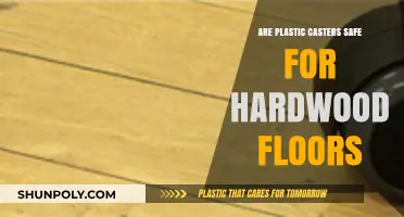 Protecting Hardwood: The Safety of Plastic Casters Explained