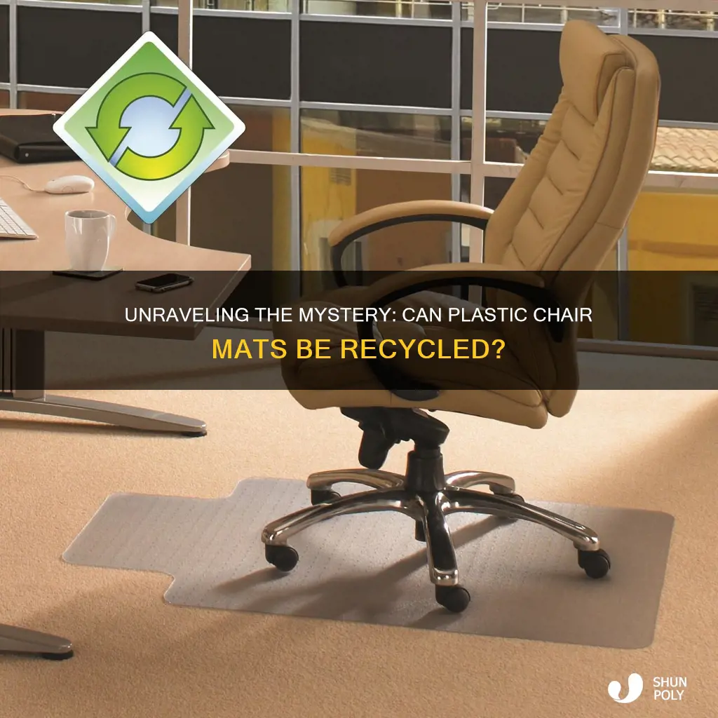 are plastic chair mats recyclable