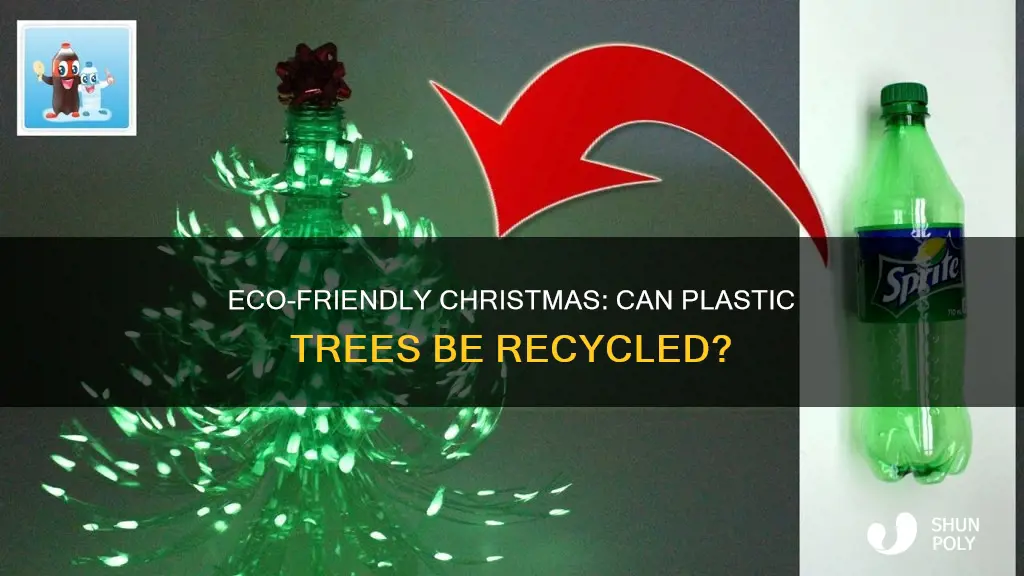 are plastic christmas trees recyclable