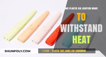 Can Plastic Cigarette Lighters Endure High Temperatures? A Durability Analysis