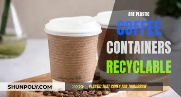 Unraveling the Mystery: Can Plastic Coffee Containers Be Recycled?