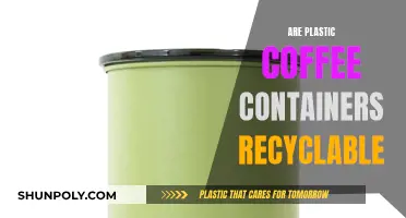 Coffee Containers: Plastic Recyclability and Environmental Impact