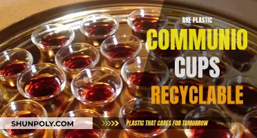 Are Plastic Communion Cups Recyclable?
