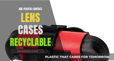 Contact Lens Cases: Plastic, Recyclable?