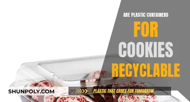 The Surprising Truth: Can Plastic Cookie Containers Be Recycled?