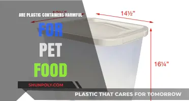 Plastic Pet Food Containers: Safe or Harmful?