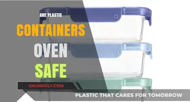 Plastic Containers: Are They Oven Safe?