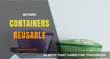 Plastic Containers: Reuse or Toss?
