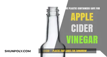 Apple Cider Vinegar: Safe in Plastic Containers?