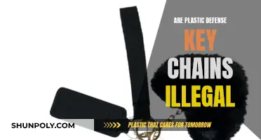 Plastic Defense Key Chains: Legal or Not?