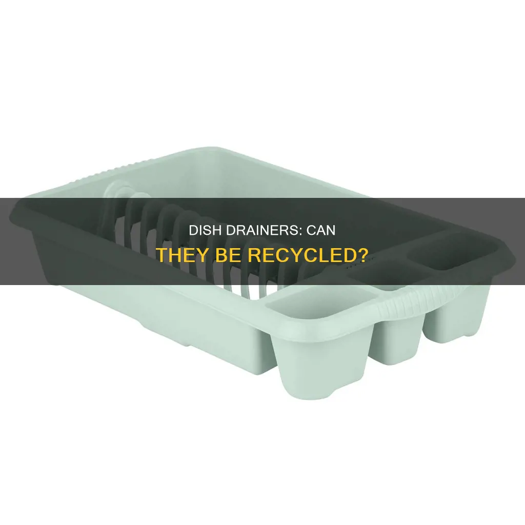 are plastic dish drainers recyclable