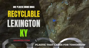 Can Plastic Drink Rings Be Recycled? Lexington, KY, Explains