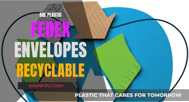 Are FedEx Plastic Envelopes Recyclable?