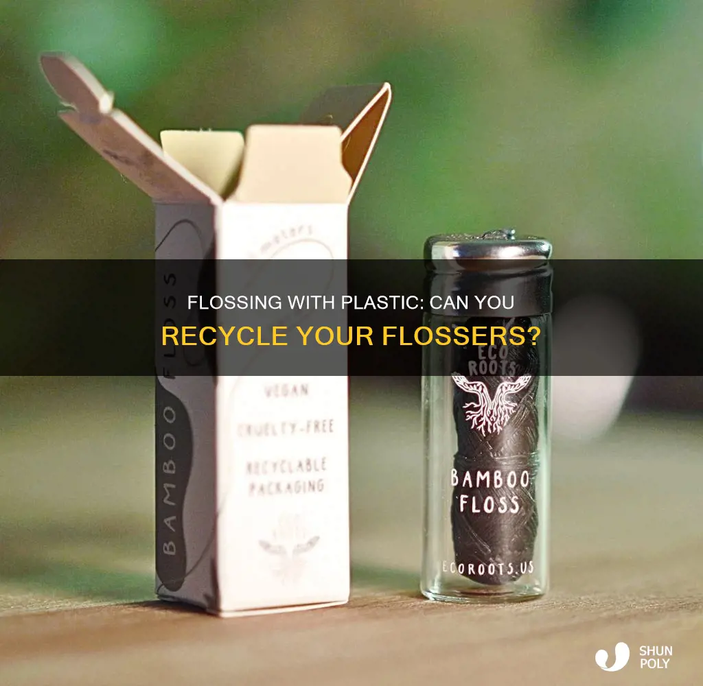 are plastic flossers recyclable