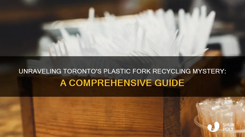 are plastic forks recyclable toronto