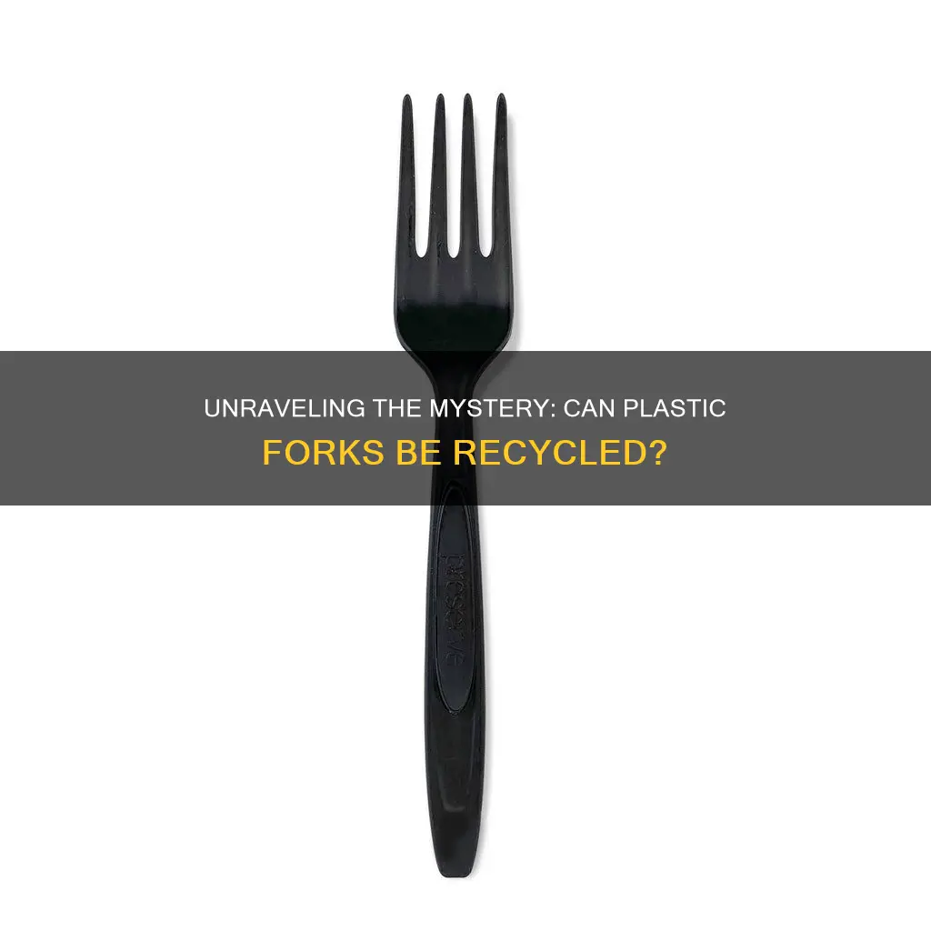 are plastic forks recyclable