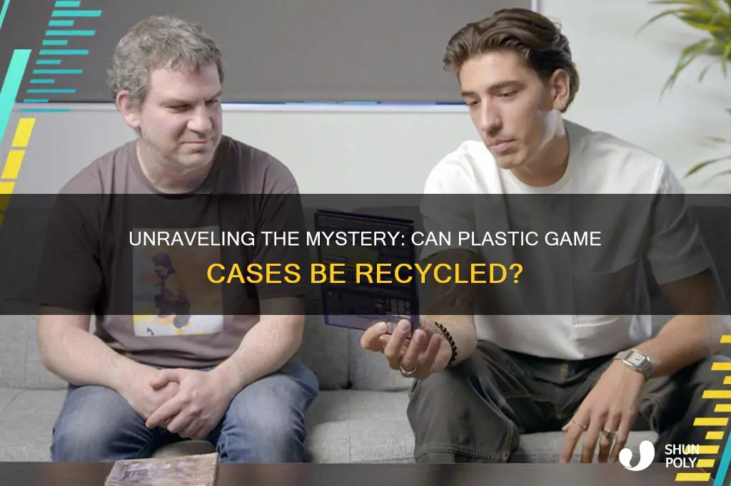 are plastic game cases recyclable