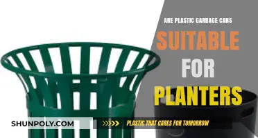 Repurposing Plastic Garbage Cans as Planters: A Sustainable Gardening Solution