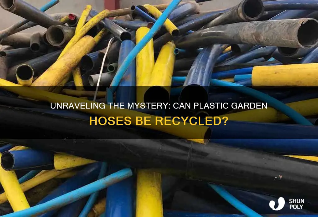 are plastic garden hoses recyclable