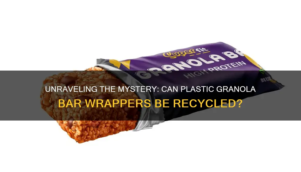 are plastic granola bar wrappers recyclable