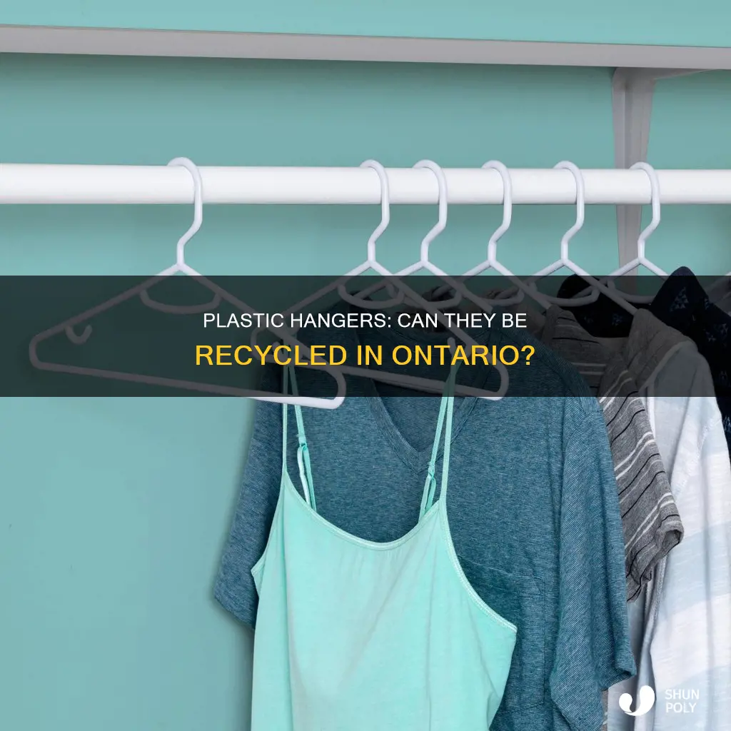 are plastic hangers recyclable in ontario