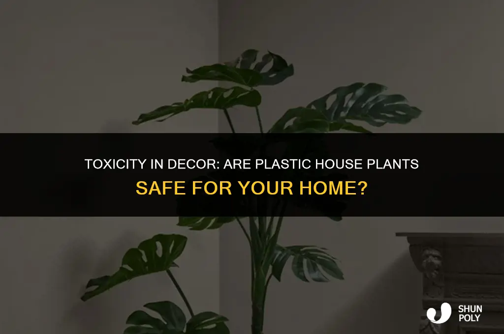 are plastic house plants safe