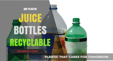 Can Plastic Juice Bottles Be Recycled? A Comprehensive Guide