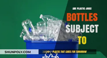 Are Plastic Juice Bottles Subject to Recycling Regulations?