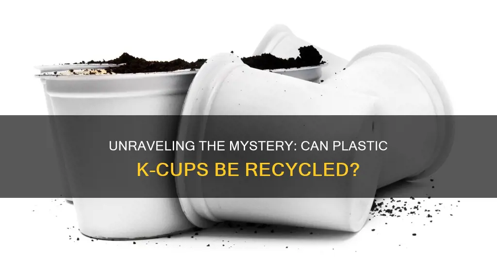 are plastic k cups recyclable