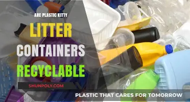 How to Recycle Plastic Kitty Litter Containers