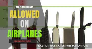 Plastic Knives: Airplane Carry-On or Checked Baggage?