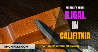 Plastic Knives: Banned or Legal in California?