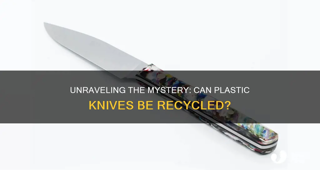 are plastic knives recyclable