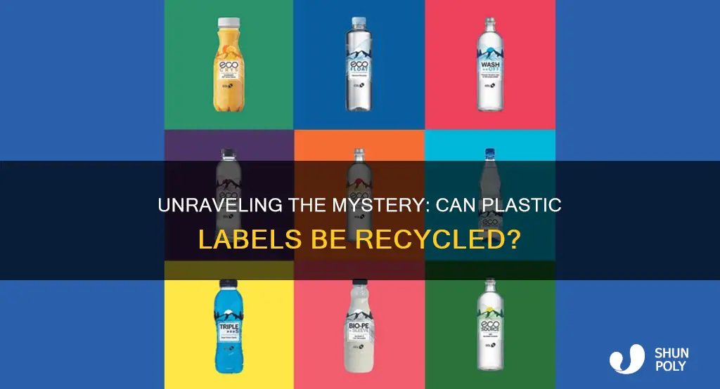 are plastic labels recyclable