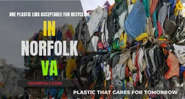 Norfolk VA: Can Plastic Lids Be Recycled?