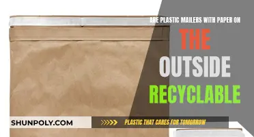 Recycling Plastic Mailers: Paper Outside, What's the Verdict?