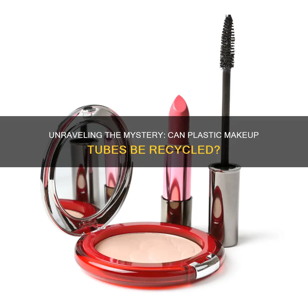 are plastic makeup tubes recyclable