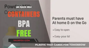 Plastic Milk Containers: Are They BPA-Free?