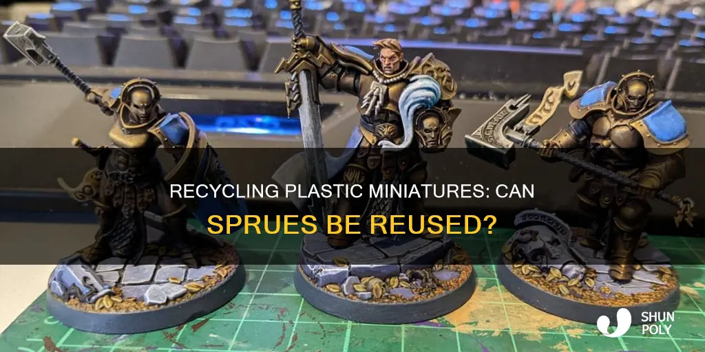 are plastic miniature sprues recyclable