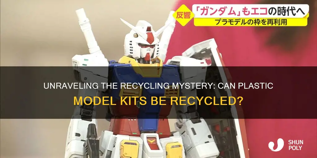 are plastic model kits recyclable