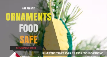 Decoding the Safety of Plastic Ornaments for Your Feast