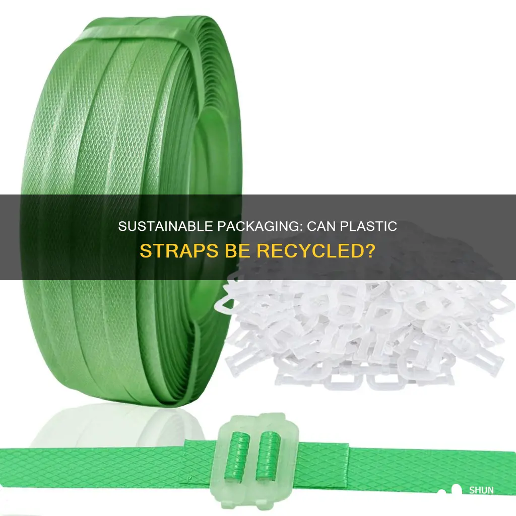 are plastic packing straps recyclable