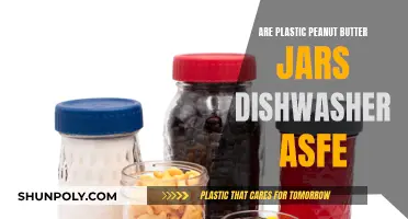 Plastic Peanut Butter Jars: Dishwasher-Safe?