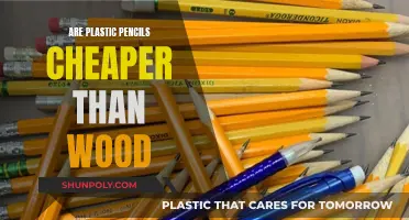 Plastic Pencils: Cheaper Alternative to Wood?