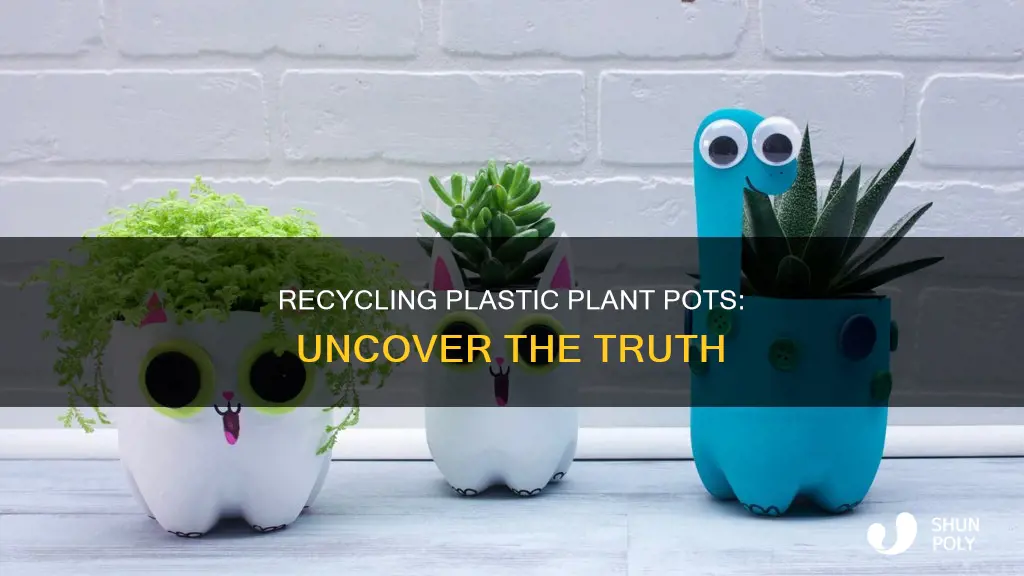 are plastic plant containers recyclable