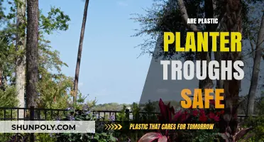 Exploring the Safety of Plastic Planter Troughs for Your Garden